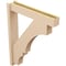 Ekena Millwork 6-in W x 32-in D x 40-in H Balboa Block Rough Cedar Woodgrain TimberThane Outlooker, Primed Tan OUTUR060X32X40BOA44RCPR - alternate 4